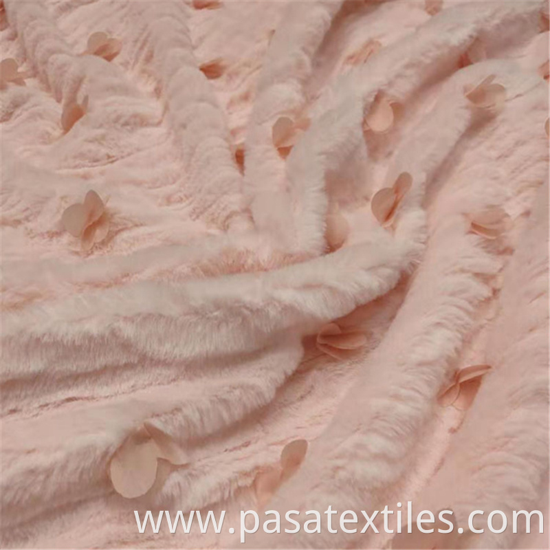 Rabbit Hair Brush Cloud Fabric